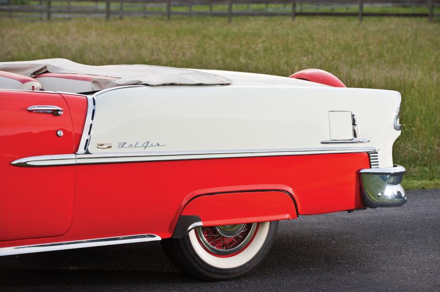  Chevrolet Bel Air Convertible 1955 года  (фото 51 из 104)